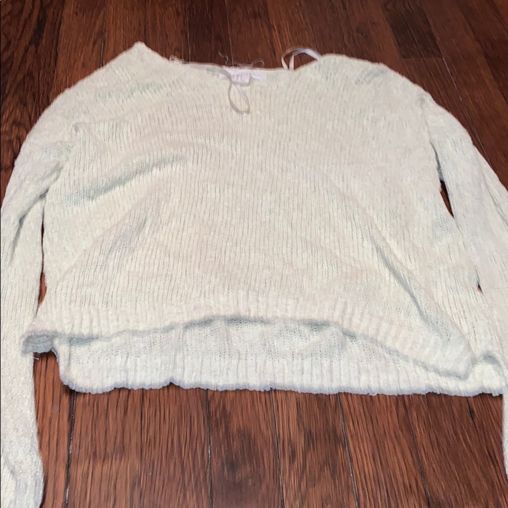 Yellow sweater